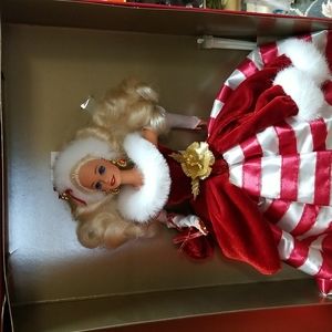 Peppermint Princess Barbie by Mattel candy cane.